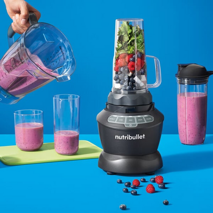 Liquidificadora Nutribullet NBF500DG | 1200W, 1.8L, 3 velocidades
