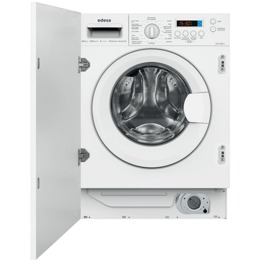 Máquina de Lavar e Secar Roupa EDESA EWS-8400 I | 8kg, 1400rpm, B/E