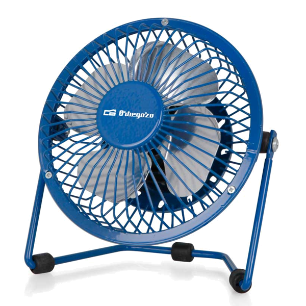 Ventoinha de Mesa Orbegozo PW 1026 | 10cm, USB, 8W