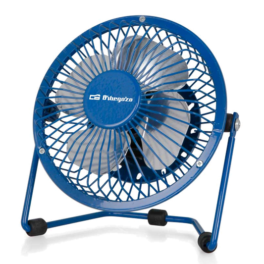 Ventoinha de Mesa Orbegozo PW 1026 | 10cm, USB, 8W