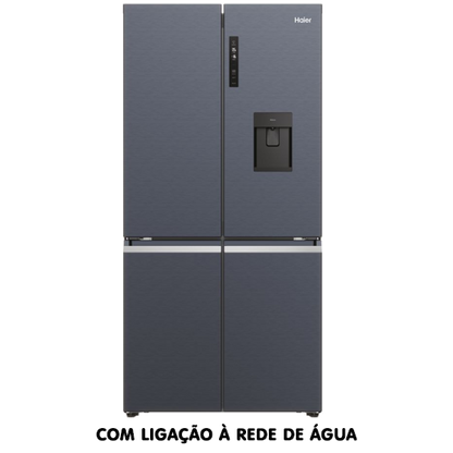 Frigorífico Haier HCR5919EHMB | 528L, Preto Escovado, No Frost
