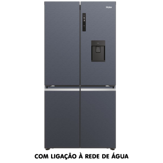 Frigorífico Haier HCR5919EHMB | 528L, Preto Escovado, No Frost