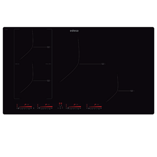 Placa de Indução EDESA Eim-8430 R/a | 4 Zonas