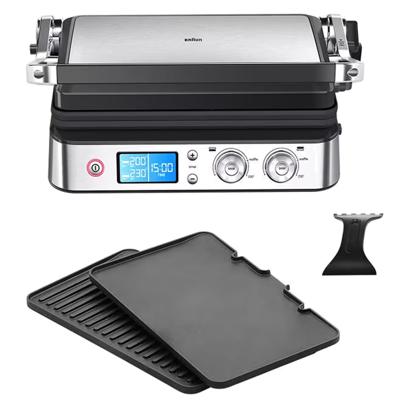 Grelhador Braun CG9040 | 2000W, 230ºC, 5 Funções