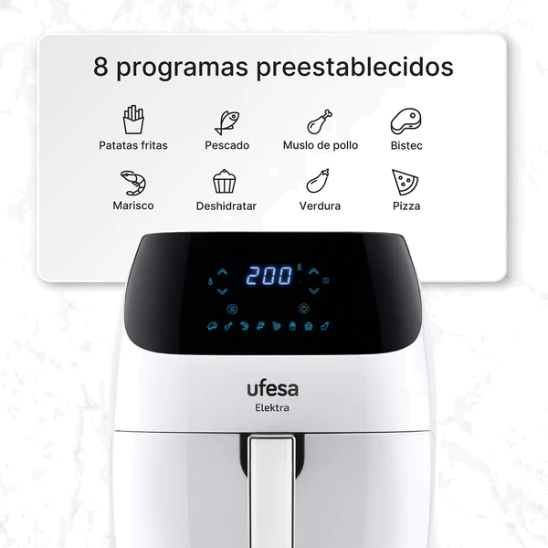 FRITADEIRA SEM ÓLEO UFESA - ELEKTRA WHITE - 72805551