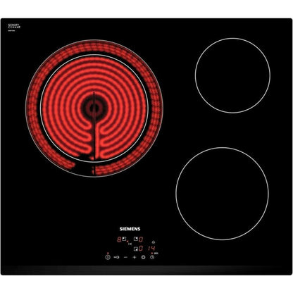 Placa Vitrocerâmica Siemens ET61RBKB8E | 60 cm, 3 zonas, 5700W