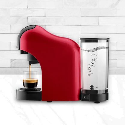 Máquina de Café UFESA Bellagio Vermelha | 1400W, 15 bar, 1L