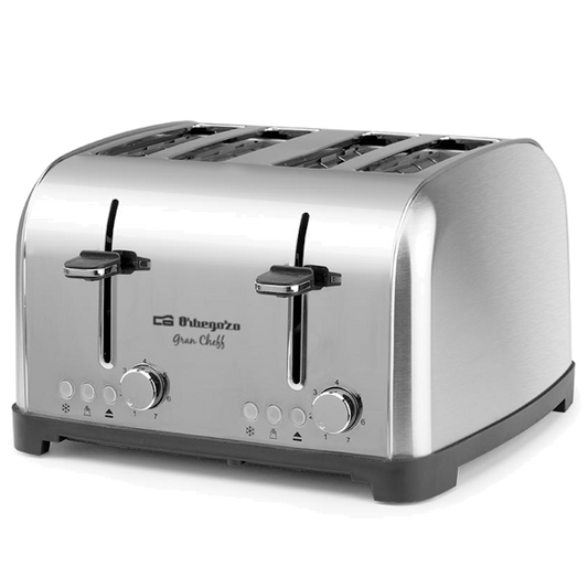 Torradeira Orbegozo TO 8050 | 1700W, 2 áreas, Descongela