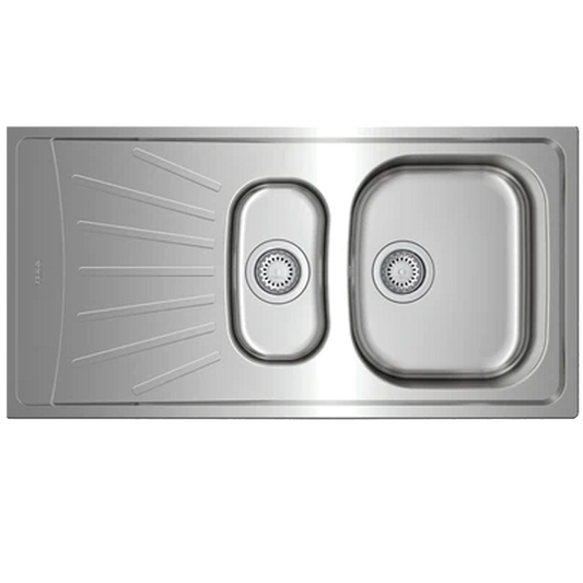 Lava Loiça TEKA Starbright 60 E-xp 1.1/2c 1e | Inox, 980x500mm, 60cm