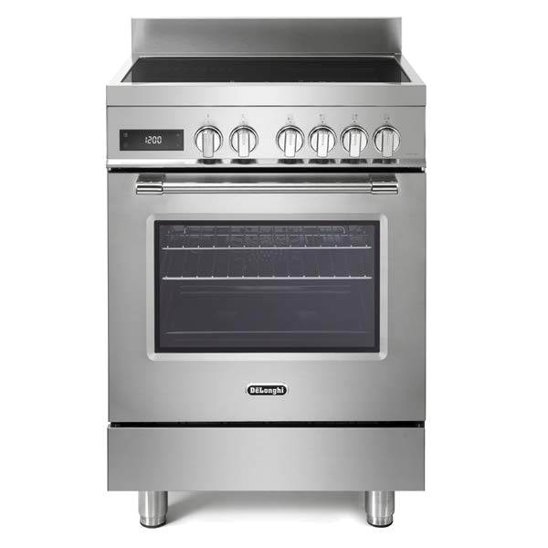 Fogão Elétrico Delonghi Pro 66 Mxl | Placa de indução, Forno elétrico, 74L