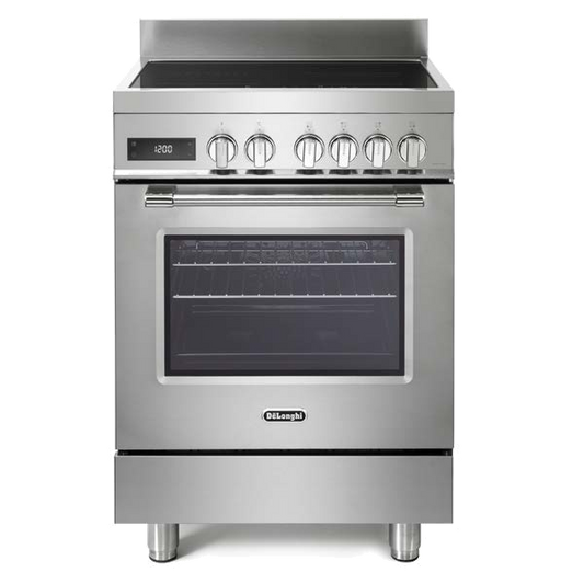 Fogão Elétrico Delonghi Pro 66 Mxl | Placa de indução, Forno elétrico, 74L
