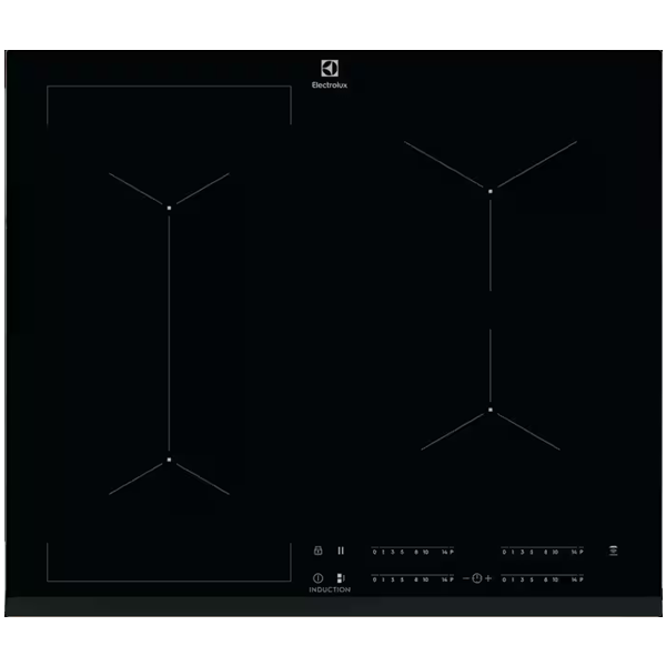 Placa de Indução ELECTROLUX CIV634 | 4 zonas, 60cm, 7350W
