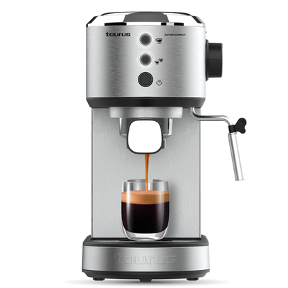 Máquina Café Expresso Taurus Euforia Compact | 20 bar, 1350W, Vapor