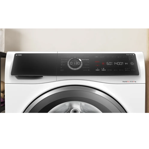 Máquina Lavar e Secar Roupa BOSCH WNC254A0ES | 10.5kg Lavagem, 6kg Secagem, Wi-Fi