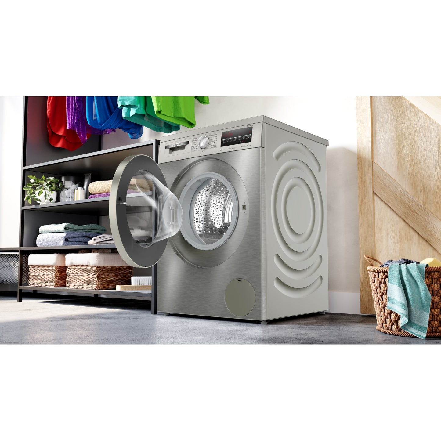 Máquina de Lavar Roupa Bosch WUU28T8XES | 8kg, 1400rpm, Classe A