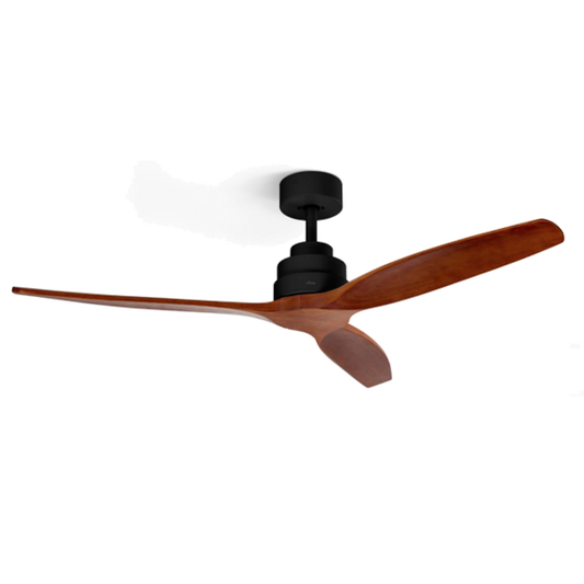 Ventoinha de Teto UFESA Tibet Negro Roble | 132cm, 6 velocidades, DC 40W