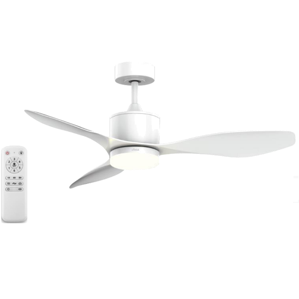 Ventoinha de Teto UFESA Bután | 132cm, Motor DC 40W, Madeira