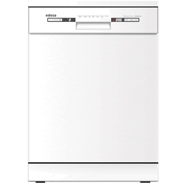 Máquina de Lavar Loiça EDESA EDW-6231 WH/A | 14 talheres, classe D