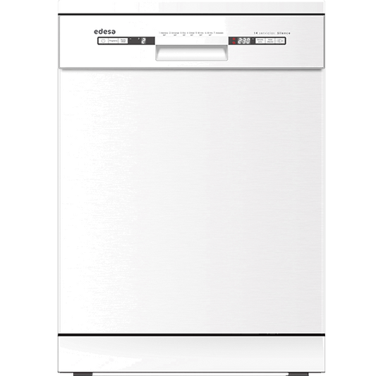 Máquina de Lavar Loiça EDESA EDW-6231 WH/A | 14 talheres, classe D