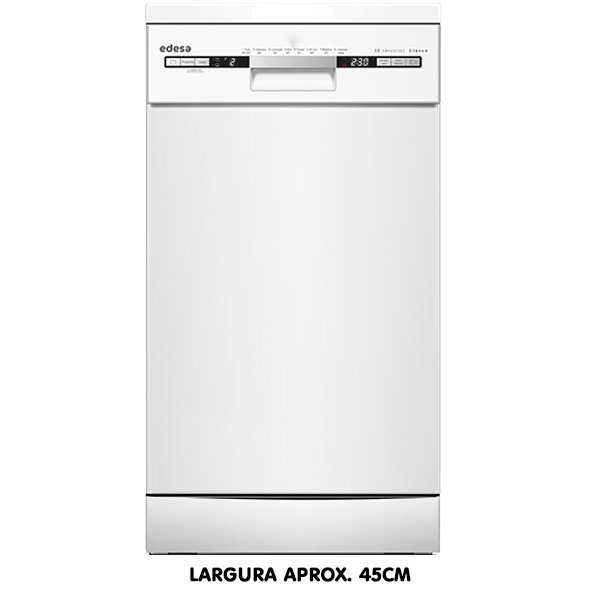 Máquina de Lavar Loiça EDESA EDW-4710 WH/A | 10 talheres, Classe D