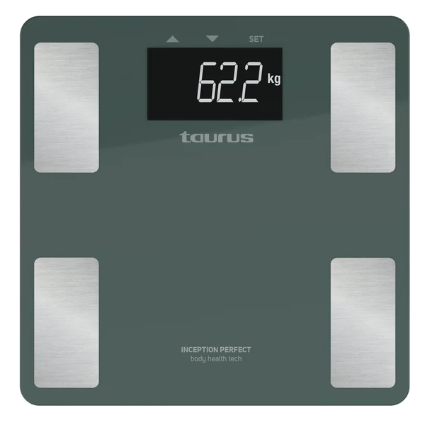 Balança Wc Taurus Inception Perfect | 180kg, Memória, Vidro Temperado
