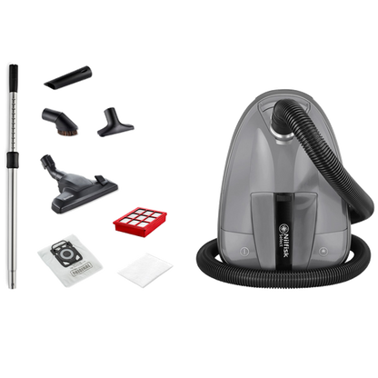 Aspirador Nilfisk SELECTGRCL13P08 | 650W, Cinzento, 11.2m