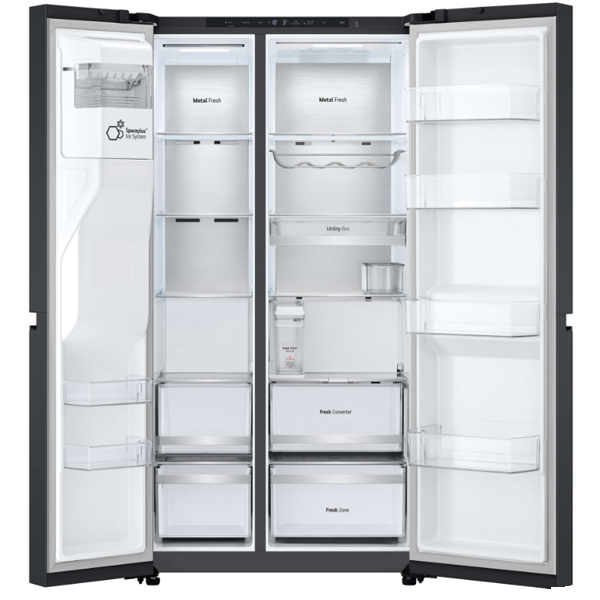 Frigorífico Americano LG GSLE91EVAC | 628L, No Frost, Classe C