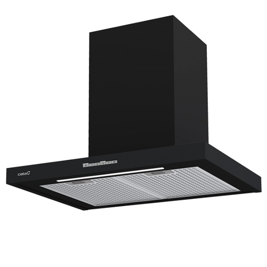 Exaustor de Parede CATA SYGMA 7010 BK | 802 m3/h, 70 cm, A