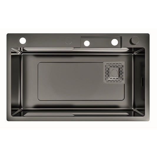 Lava-Loiça CATA Banca 80cm | Stainless Steel 304 Black