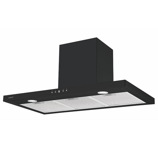 Chaminé CATA 90cm 383W Preto