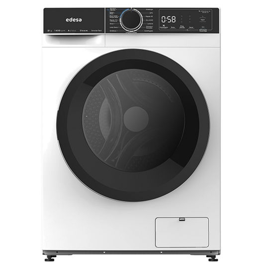Máquina de Lavar e Secar Roupa EDESA EWS8401WH | 8/6kg, Classe A/D