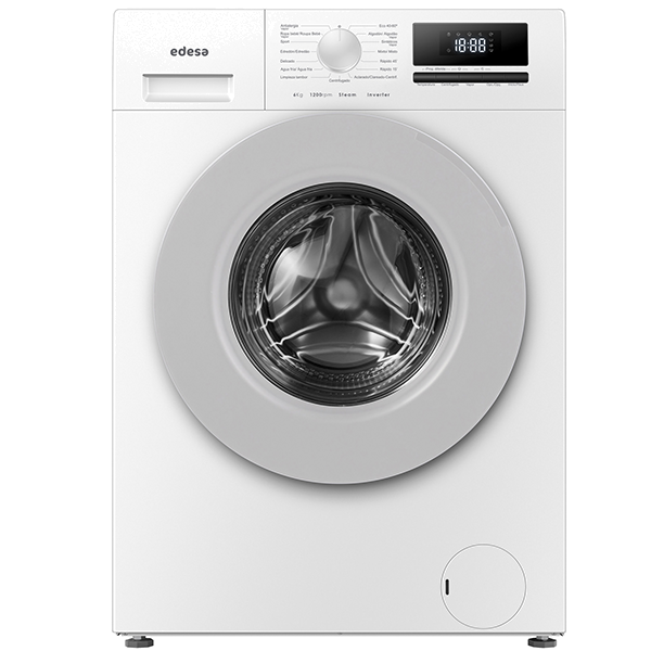 Máquina de Lavar Roupa EDESA EWF-6200 WH | 6kg, 1200rpm, Classe A
