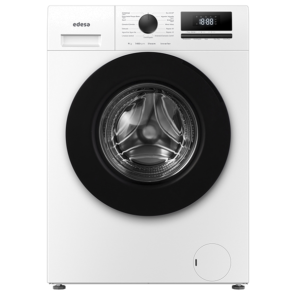 Máquina de Lavar Roupa EDESA EWF-9402 WH | 9kg, 1400rpm, Classe A