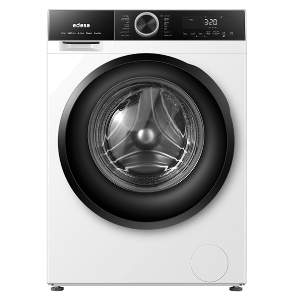 Máquina de Lavar Roupa EDESA EWF-8405 WH | 8kg, A, 1400rpm