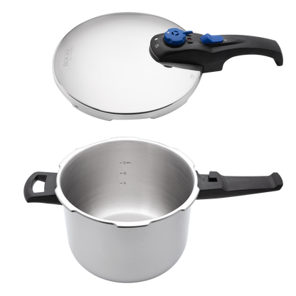Panela de Pressão Sogo OLLSS25105 | 6L, 22cm, Inox