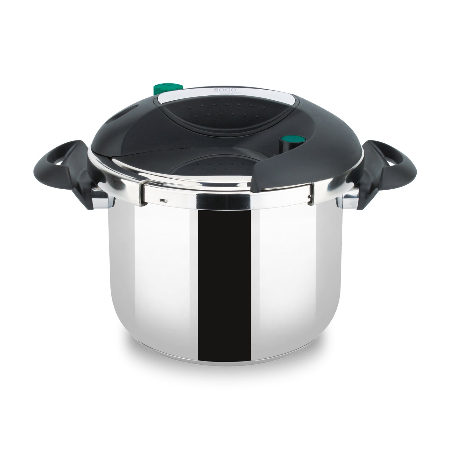 Panela de Pressão Sogo OLLSS25135 | 10L, 24cm, Aço Inox