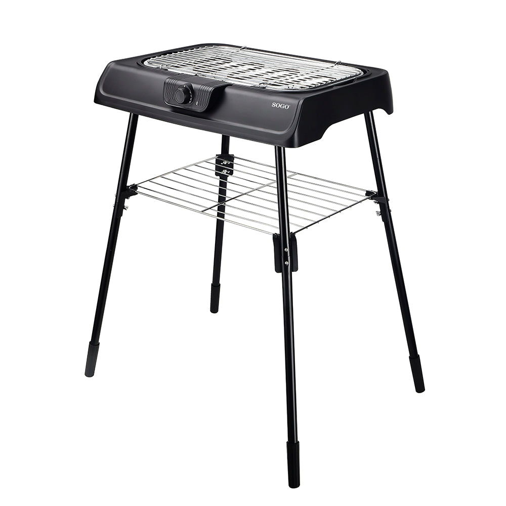 Grelhador Sogo BARSS10381 | 2000W, Termostato, 41.4x23.9cm