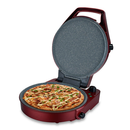 Máquina de Pizzas Elétrica Sogo PIZSS10125 | 30cm, 1800W, Antiaderente