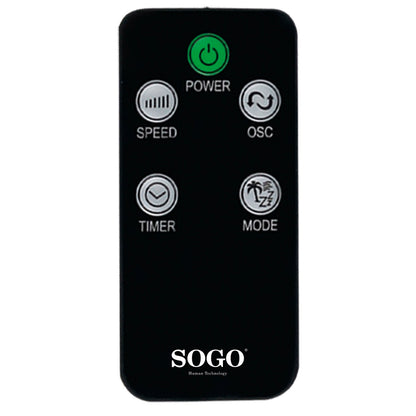 Ventoinha de Chão Sogo VENSS21375 | 84cm, 3 Velocidades, Oscilação