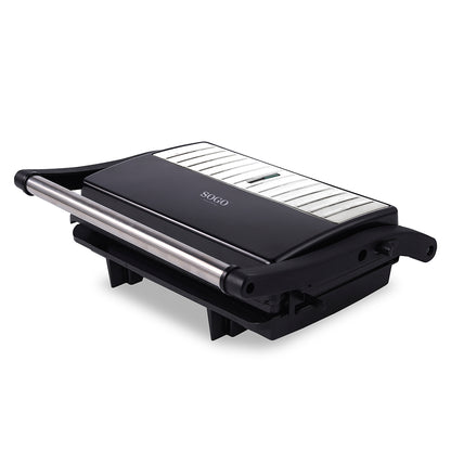 Tostadeira Sogo SANSS7126 | Anti-aderente, 1000W, Dobradiça Flutuante