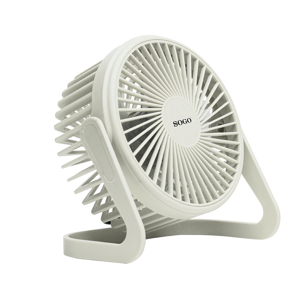 Ventoinha de Mesa Sogo VENSS21401W | 3 Velocidades, USB, 2W