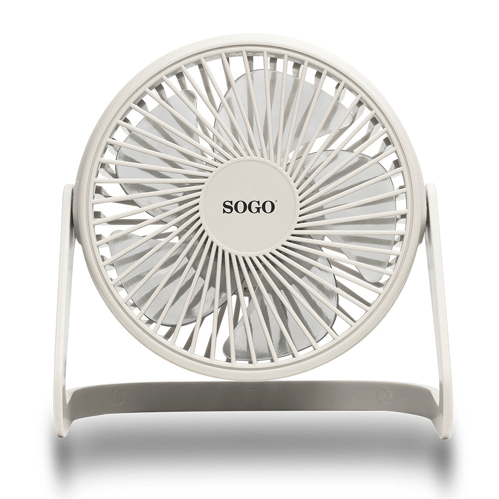 Ventoinha de Mesa Sogo VENSS21401W | 3 Velocidades, USB, 2W