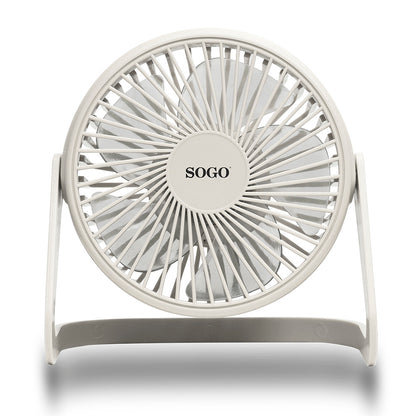 Ventoinha de Mesa Sogo VENSS21401W | 3 Velocidades, USB, 2W