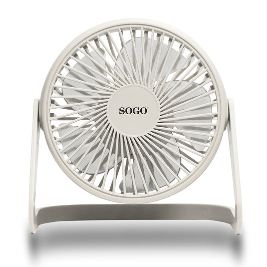 Ventoinha de Mesa Sogo VENSS21401W | 3 Velocidades, USB, 2W