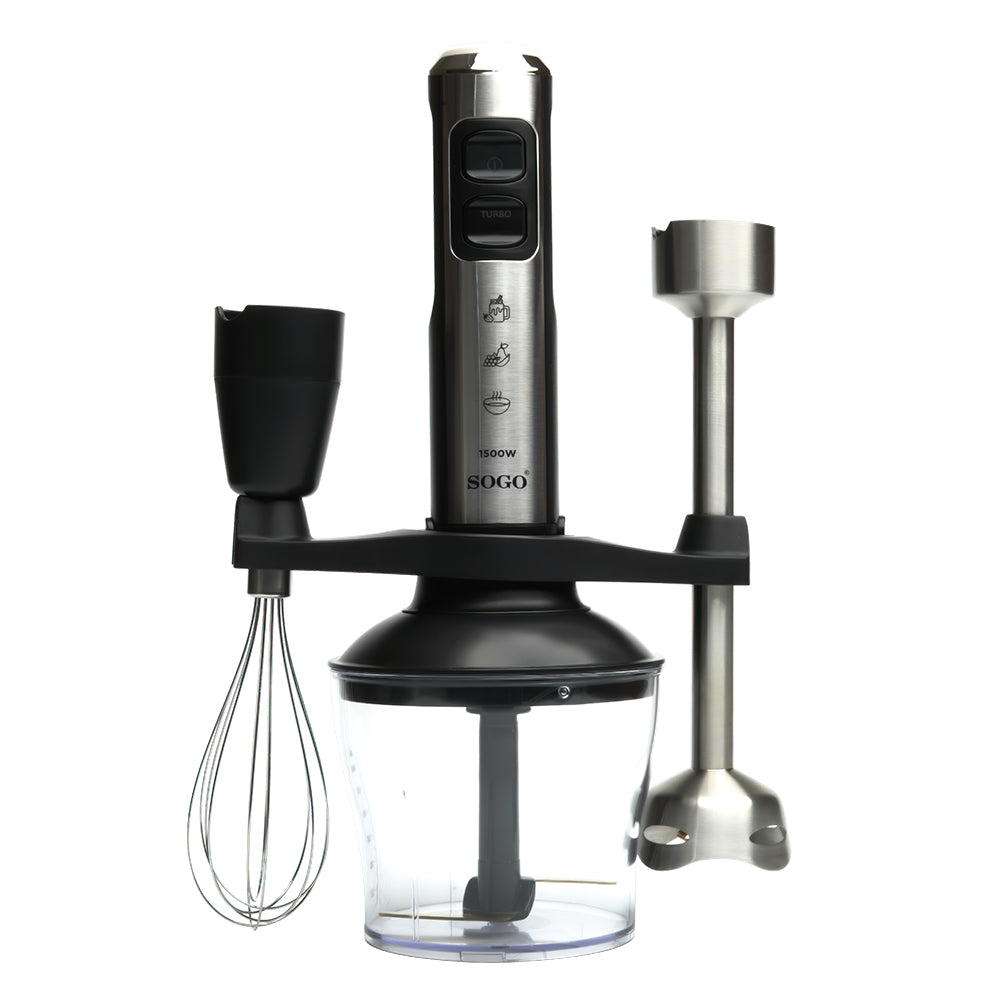 Varinha Mágica Sogo BATSS14480 | 1500W, 23 Velocidades, Aço Inox