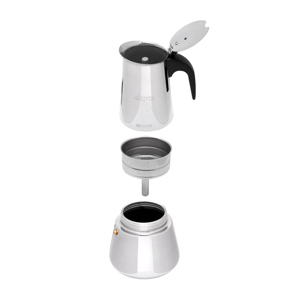 Cafeteira Sogo CAFSS7635 | 12 chávenas, Indução