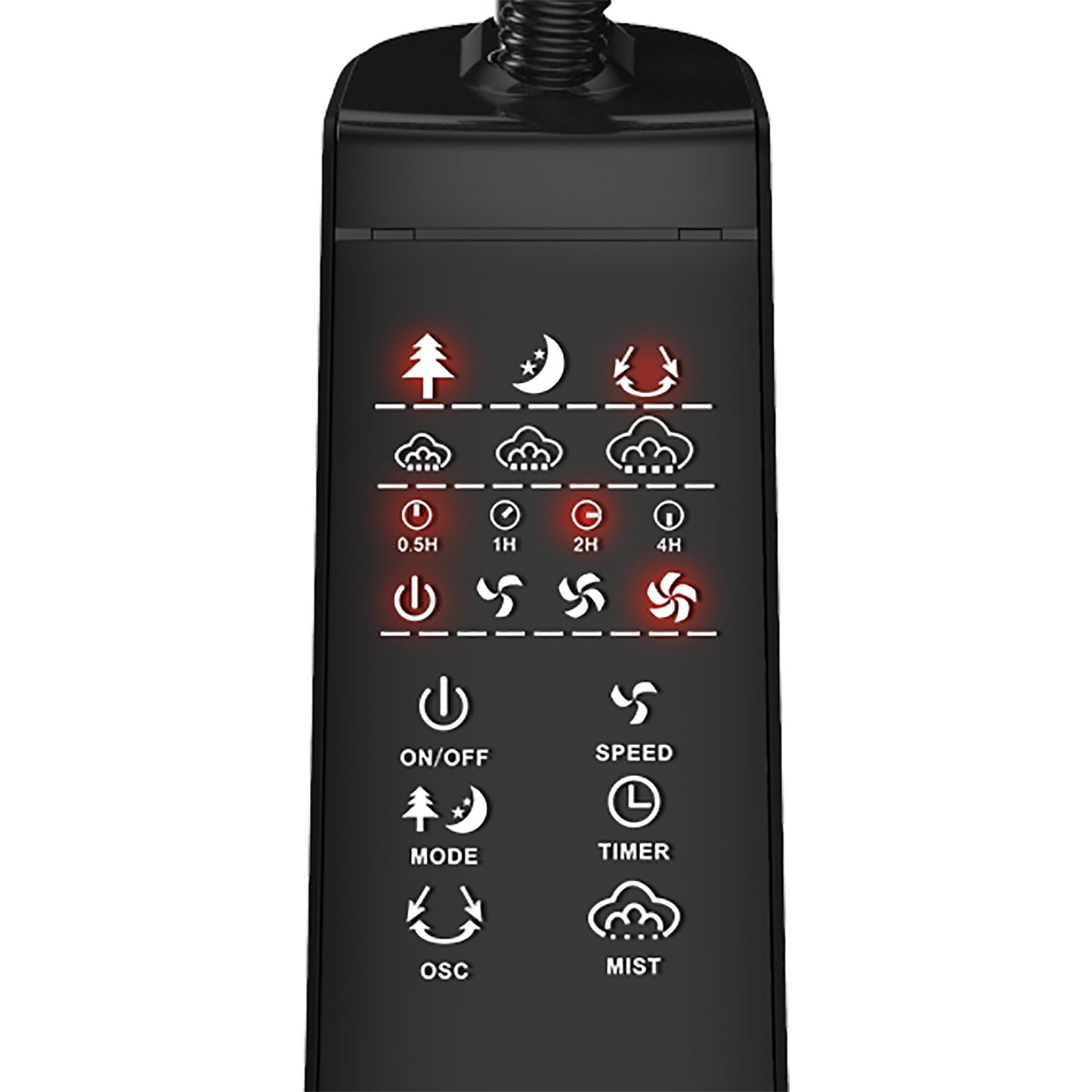 Ventoinha de Pé Sogo VENSS21216 | 3 velocidades, Humidificador, 40cm