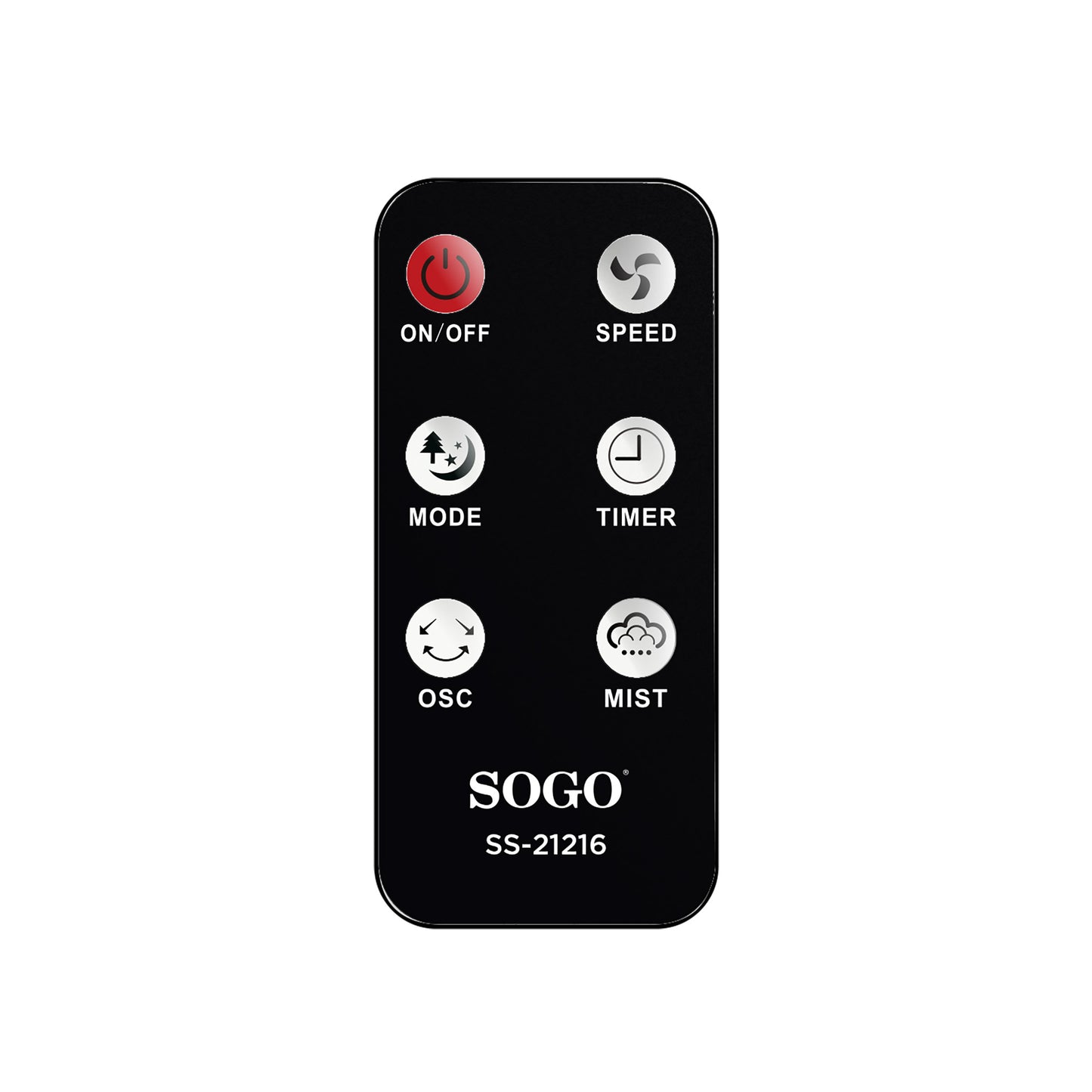Ventoinha de Pé Sogo VENSS21216 | 3 velocidades, Humidificador, 40cm