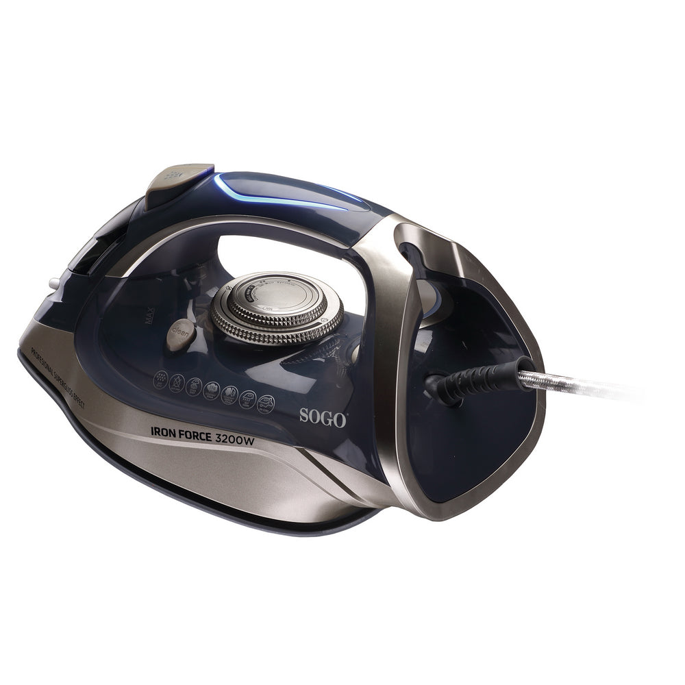 Ferro Engomar Sogo PLASS6395 | 3200W, Vapor contínuo 50g/min, cerâmica