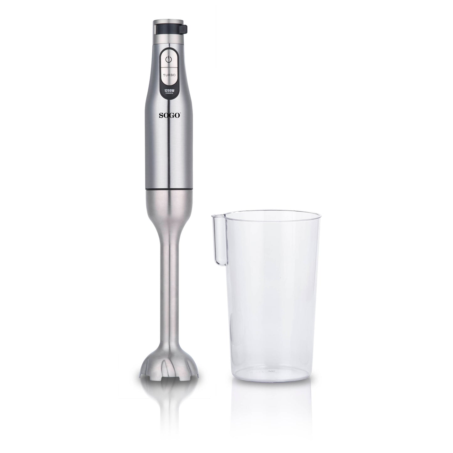 Varinha Mágica Sogo BATSS14485 | 1200W, 6 velocidades, Inox